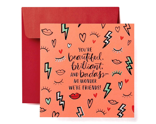 American Greetings Valentines Day Card for Friend (We're The Best)