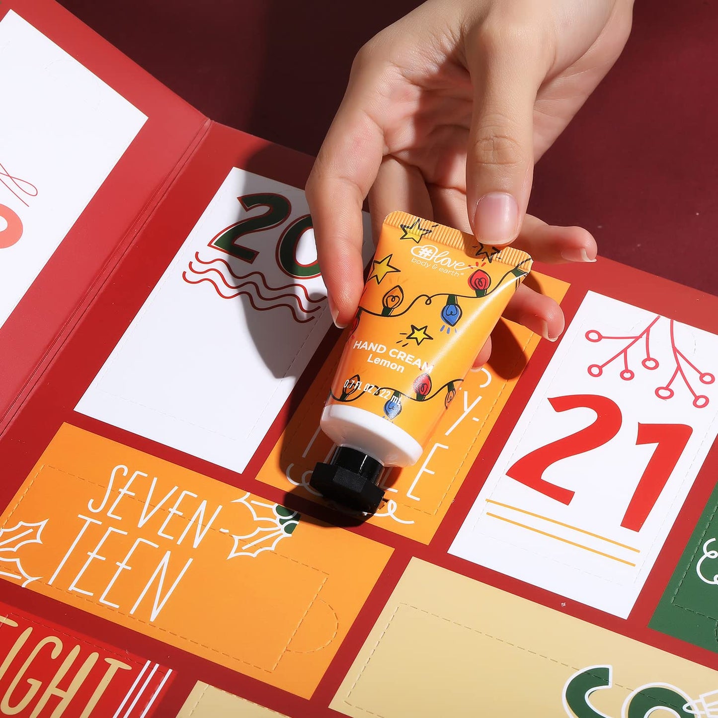 Advent Calendar 2026 BODY & EARTH Holiday Gifts for Women Christmas 24 Days of Beauty Countdow Calendar 24PCS 2026 Skincare Advent Calendar