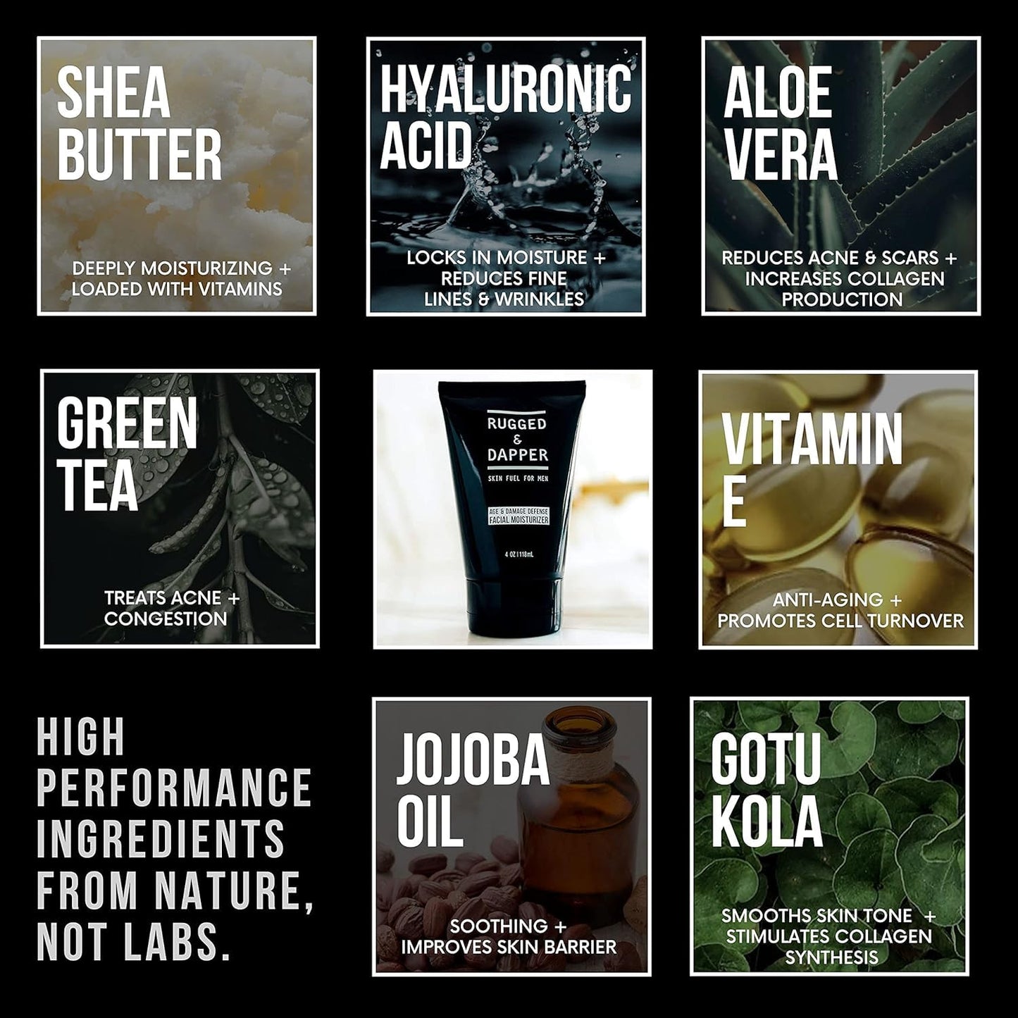 Men's Face Moisturizer for Dry Skin & Oily Skin - Unscented Mens Lotion for Face, Mens Face Lotion, Facial Moisturizer Face Cream, Anti Aging Face Moisturizer for Men, Use as After Shave Lotion PARENT