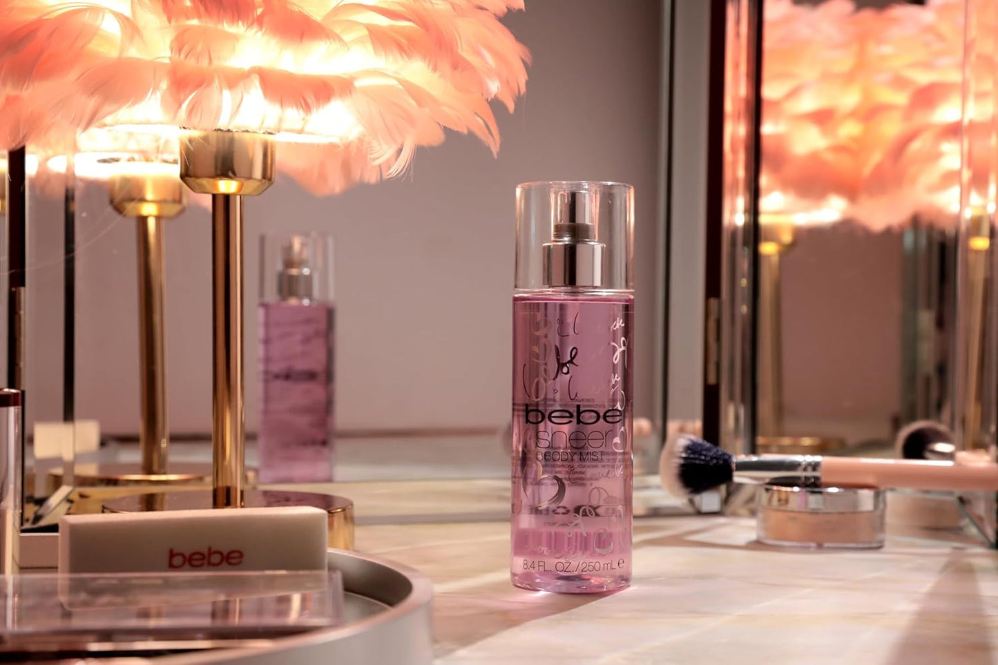 Bebe Sheer Body Mist - Sensual Women's Fragrance with Citrus & Peony | 8.4 oz Pack of 2