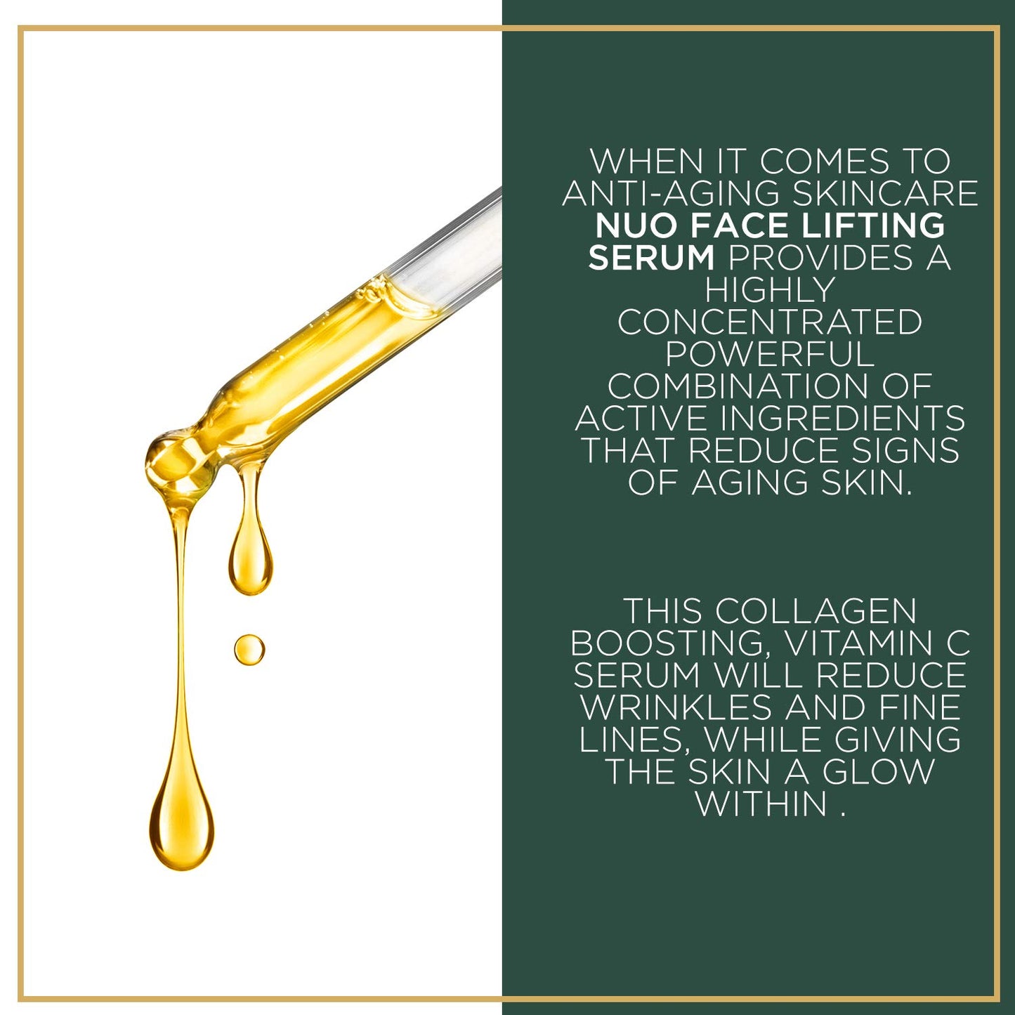 Face Lifting Serum with Matrixyl 3000, Firming Serum for Fine Lines