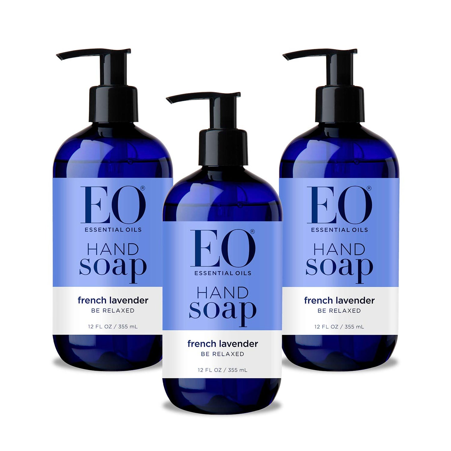 Sulfate-Free Moisturizing Hand Soap - French Lavender | 12 Oz, 3 Count