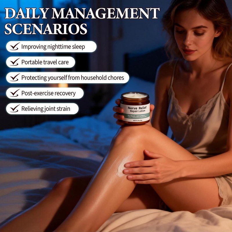 TRWLCFF 2PCS Nerve Cream, Natural Soothing For Joint,Daily Nourishment for forKnee, Hands, Feet & Legs