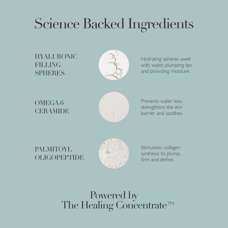 Omorovicza Perfecting Lip Balm (0.34 oz), Hydrating & Plumping Lip Treatment, Nourishing Lips Moisturizer with Hyaluronic Spheres, Omega 6 Ceramide & Peptides for Dry Lips