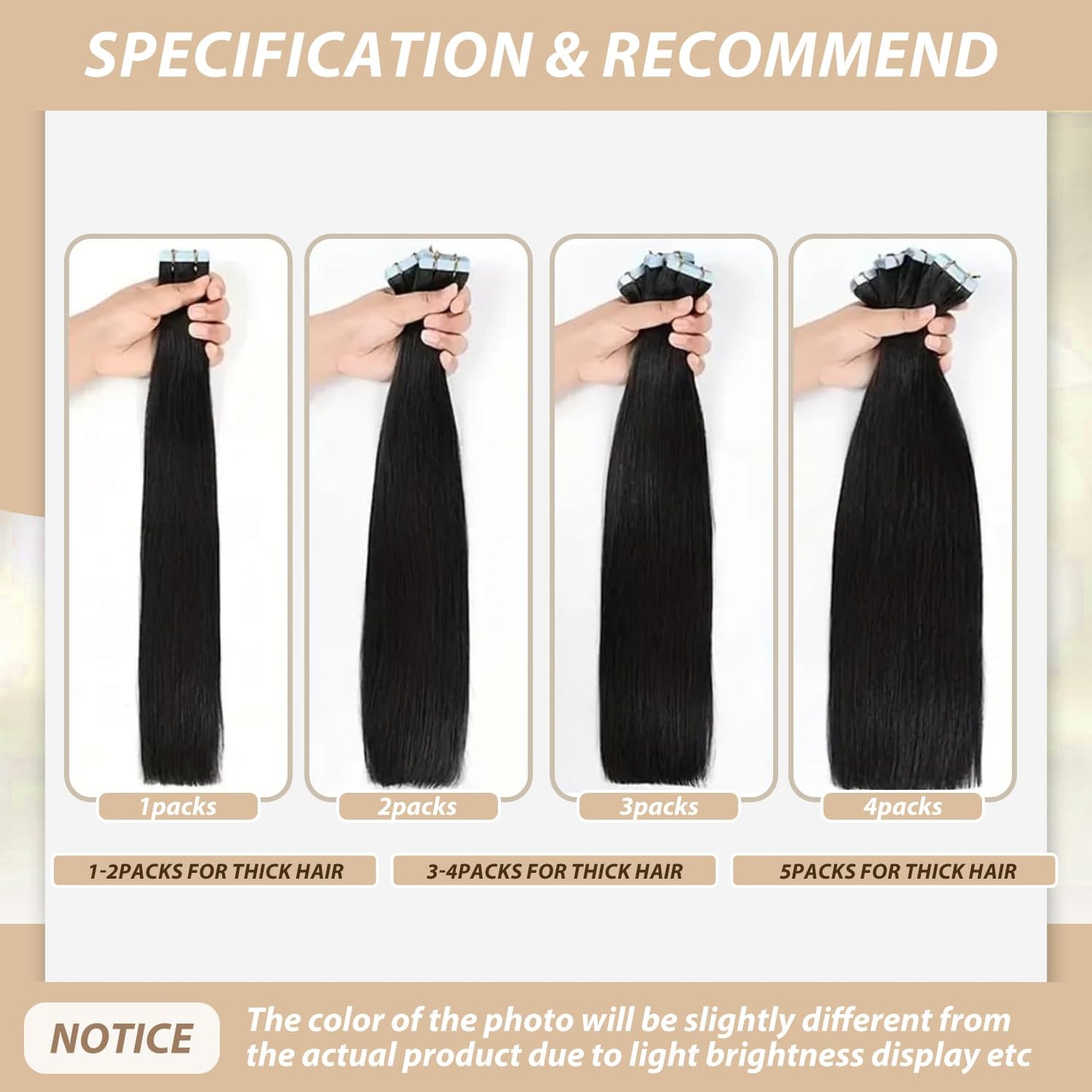 Tape in Hair Extensions Human Hair, Hair Extensions 16 Inch 20pcs Remy Straight Human Hair Tape in Extensions Skin Weft Tape Extensions Human Hair