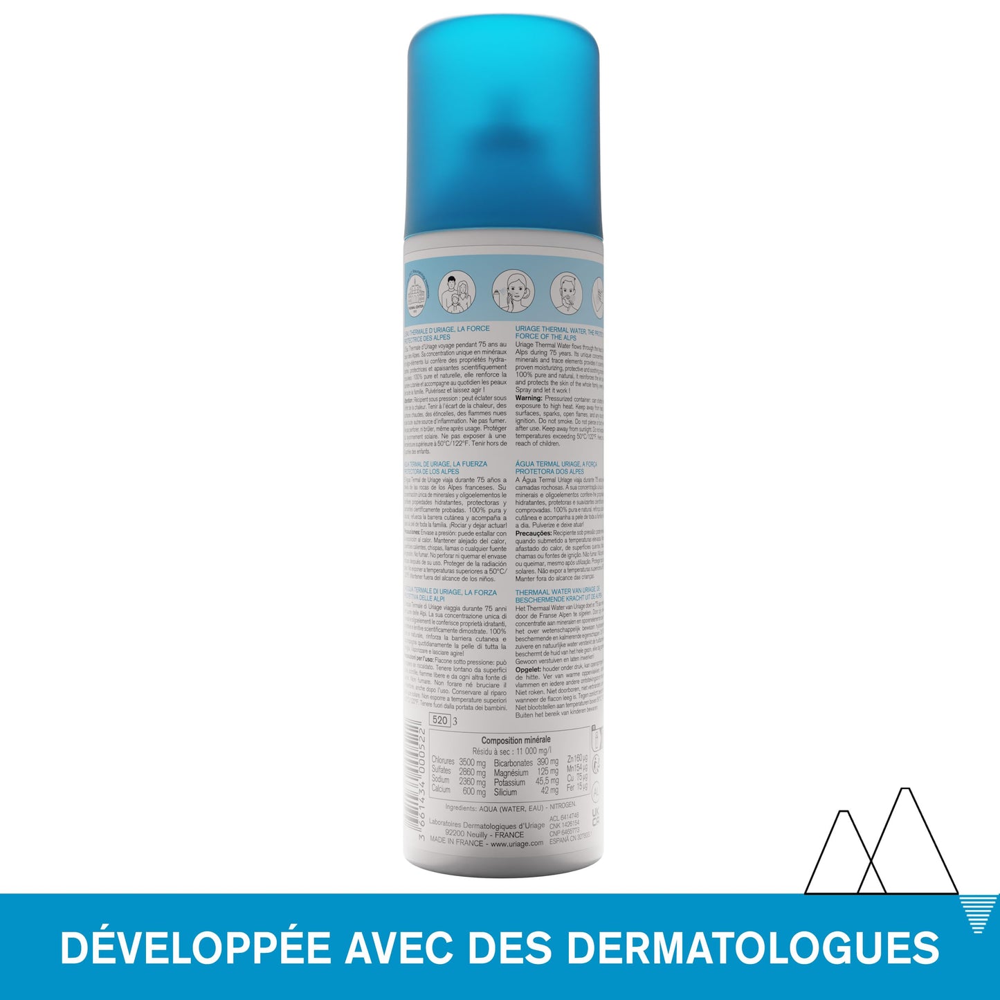 Uriage Face Mist Thermal Water, 100% Pure & Natural