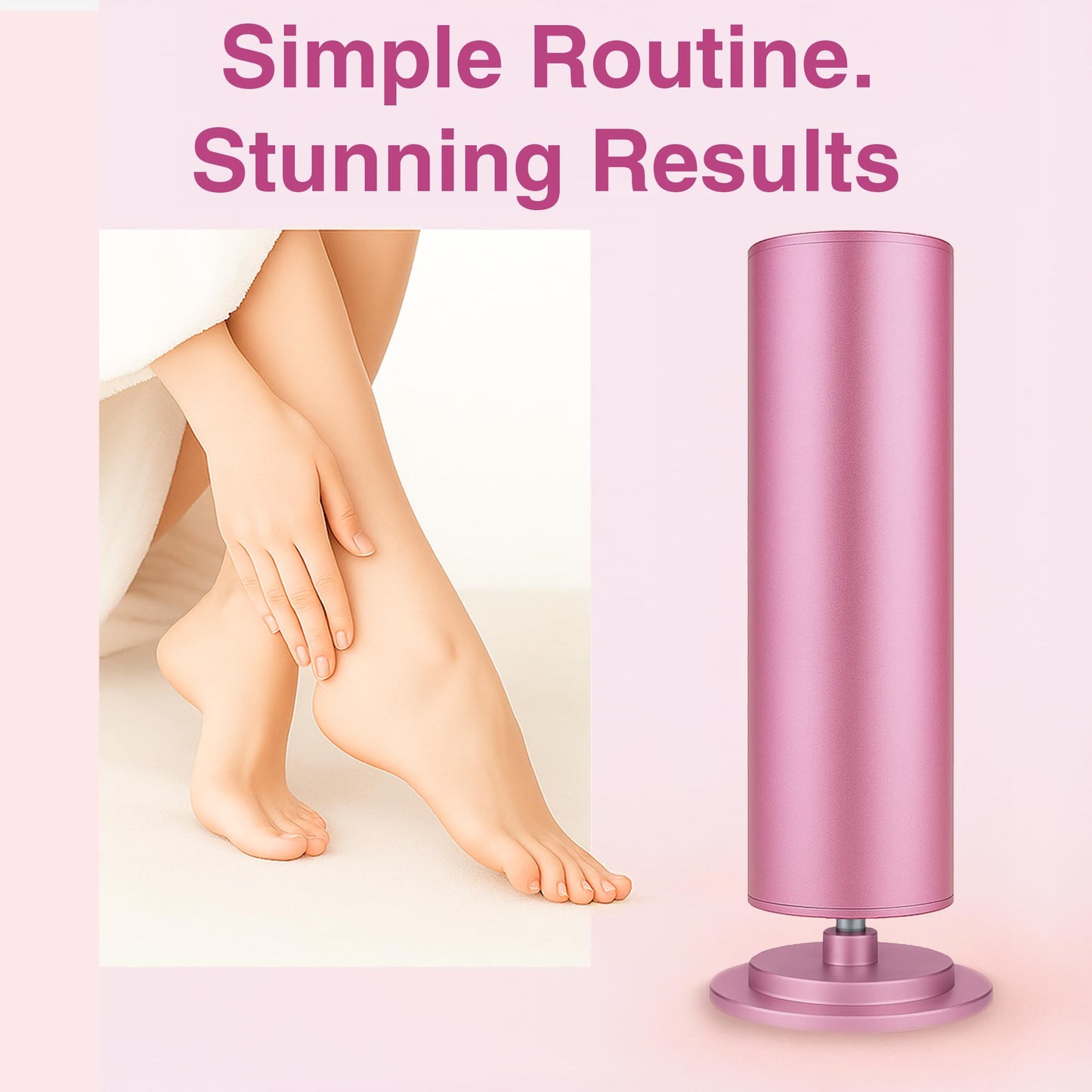 Electric Foot Callus Remover | Feet Filer Sander File Tool Grinder Heavy Duty Scrubber Shaver Buffer Smoother Drill Pedicure Dead Skin Cracked Heels Calluses 60 pcs Sandpaper Discs by VISOFO
