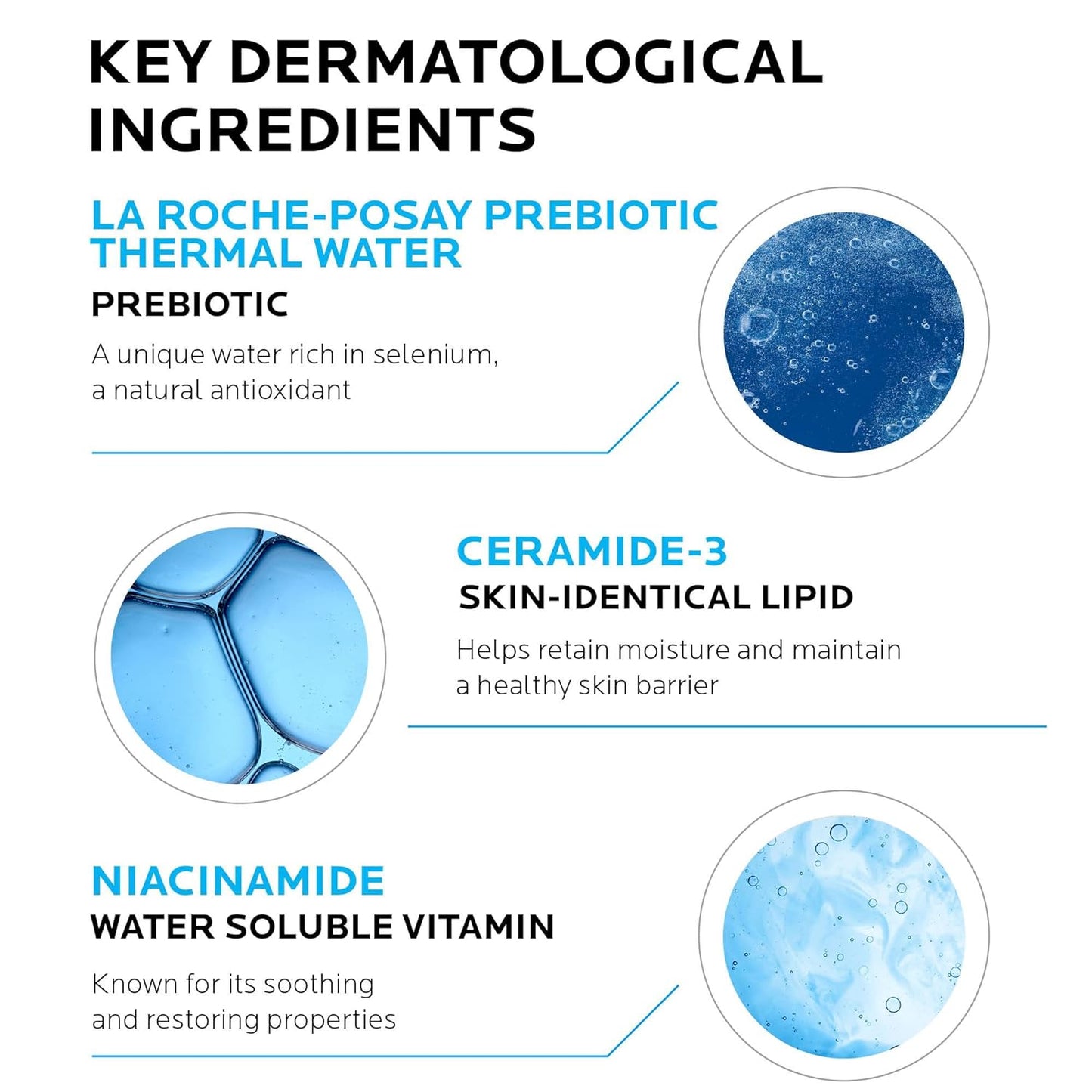 La Roche-Posay Toleriane Hydrating Face Cleanser - Gentle Daily Wash with Niacinamide & Ceramides for Sensitive Skin | Fragrance-Free