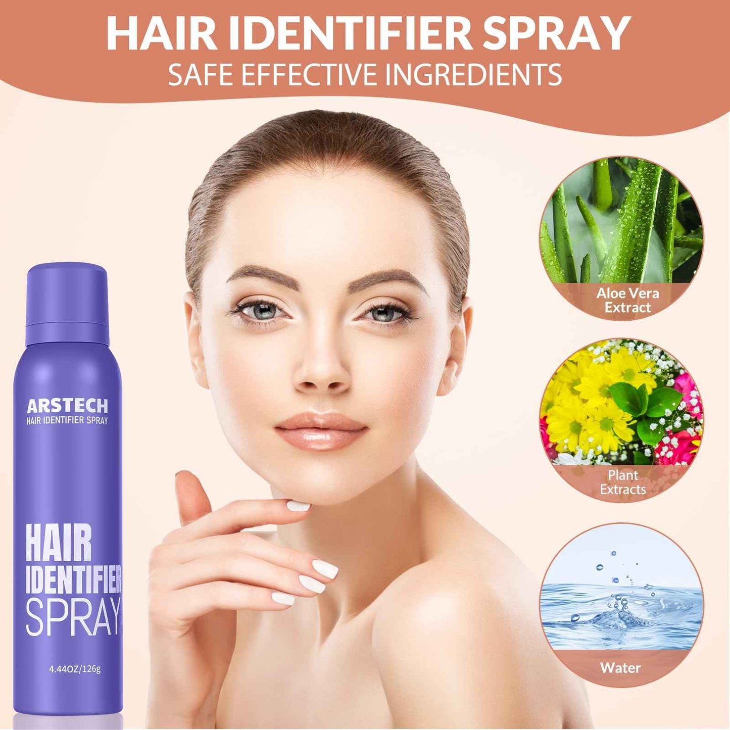 Dermaplane Razor for Women Face Hair Identifier Spray for Face Shaving Dermaplaning Tool Skin Body Dermaplaning Spray for Women with 8 Facial Razor Face Shaver Kit Facial Hair Removal (Purple 2 Pack)