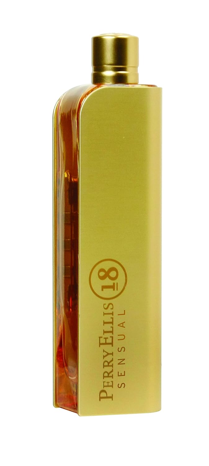 Perry Ellis 18 Sensual Eau De Parfum Spray for Women - 3.4 Oz | Elegant Fragrance