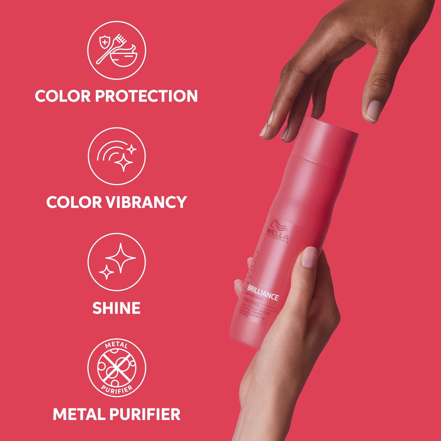Wella Professionals Invigo Brilliance Shampoo Fine/Normal Color Treated Hair