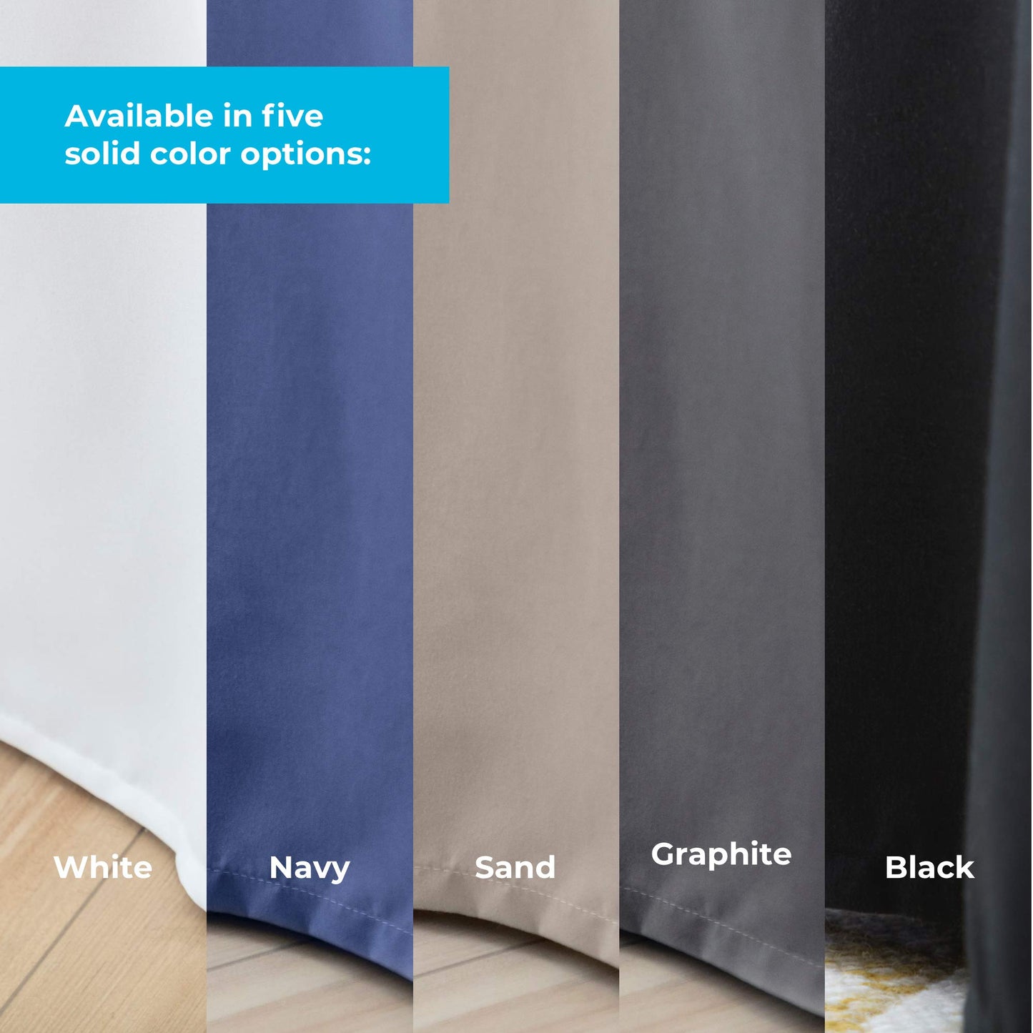 Linenspa 14 Inch Wrinkle and Fade Resistant-Machine Washable-Easy Use Pleated Microfiber Bed Skirt, Full, Navy