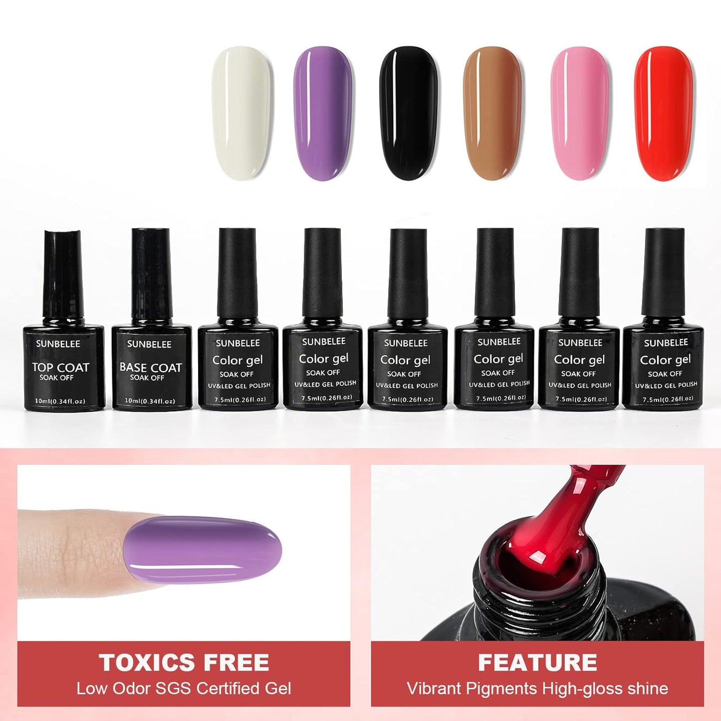 Acrylic Nail Kit for Beginners - Complete Gel Nail Polish Set with UV Light & Tools | DIY Nail Art Supplies