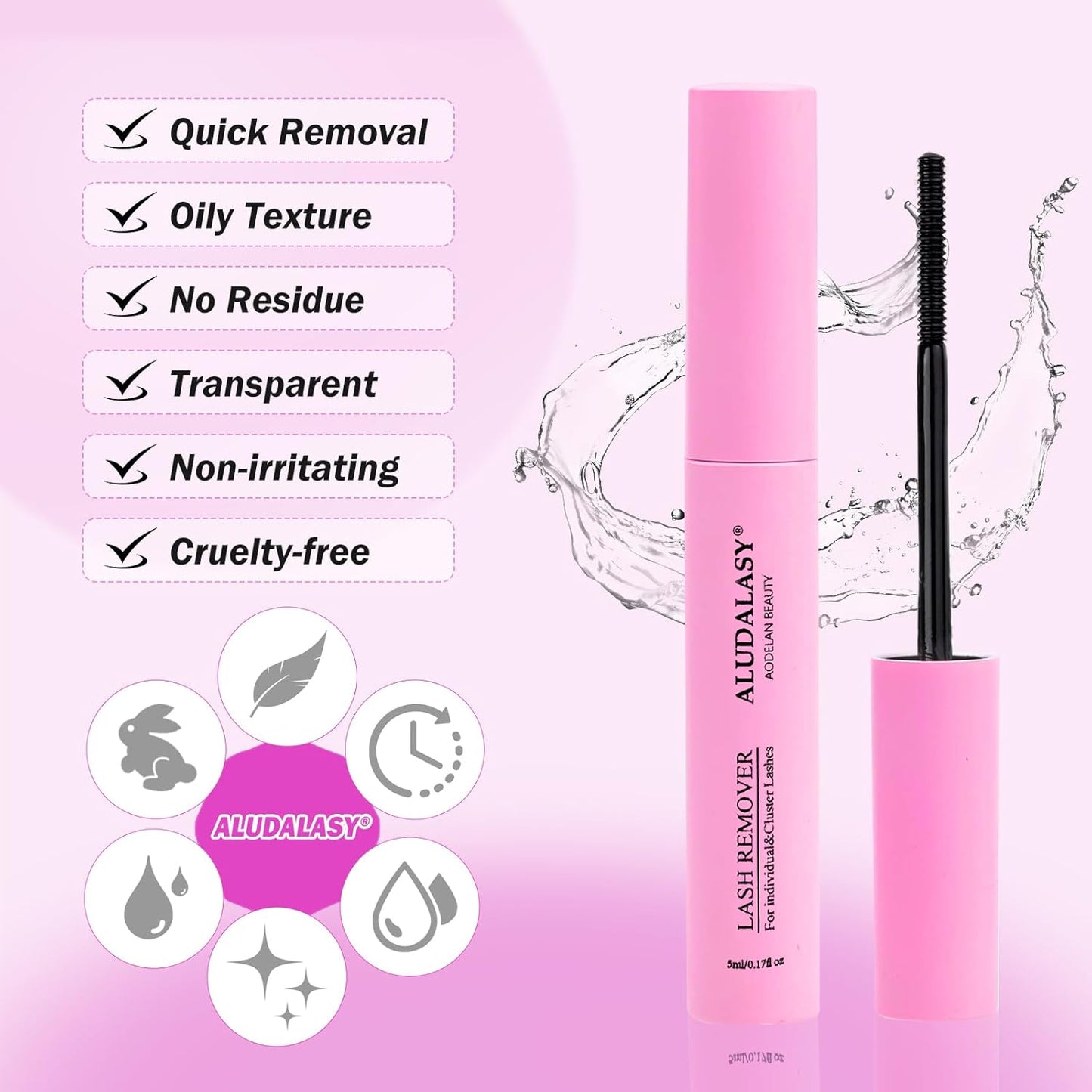 Self-Adhesive Eyelashes Kit - 120PCS Reusable No-Glue Wispy Lashes | 10-13mm C Curl with Tweezers & Remover