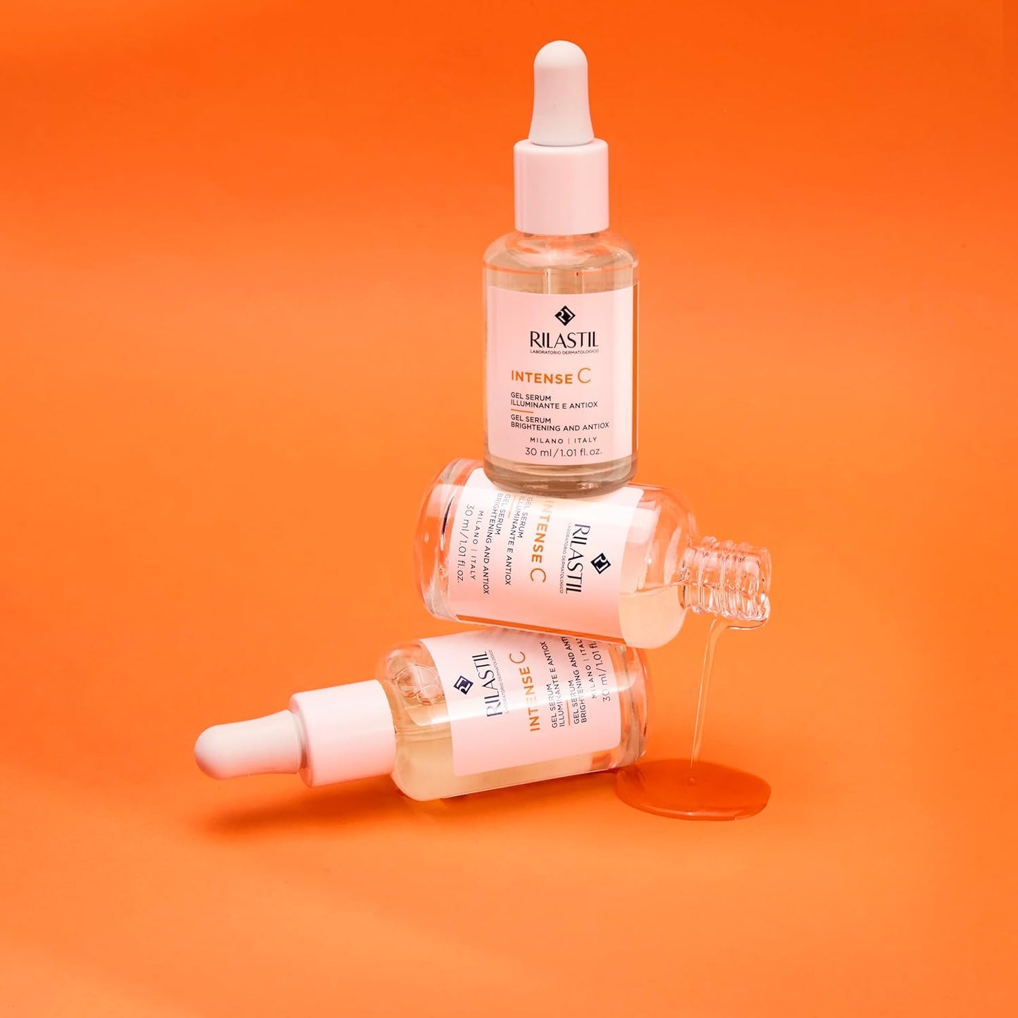 Rilastil Intense C Gel - Illuminating Antioxidant Serum for Radiant Skin | 30ml