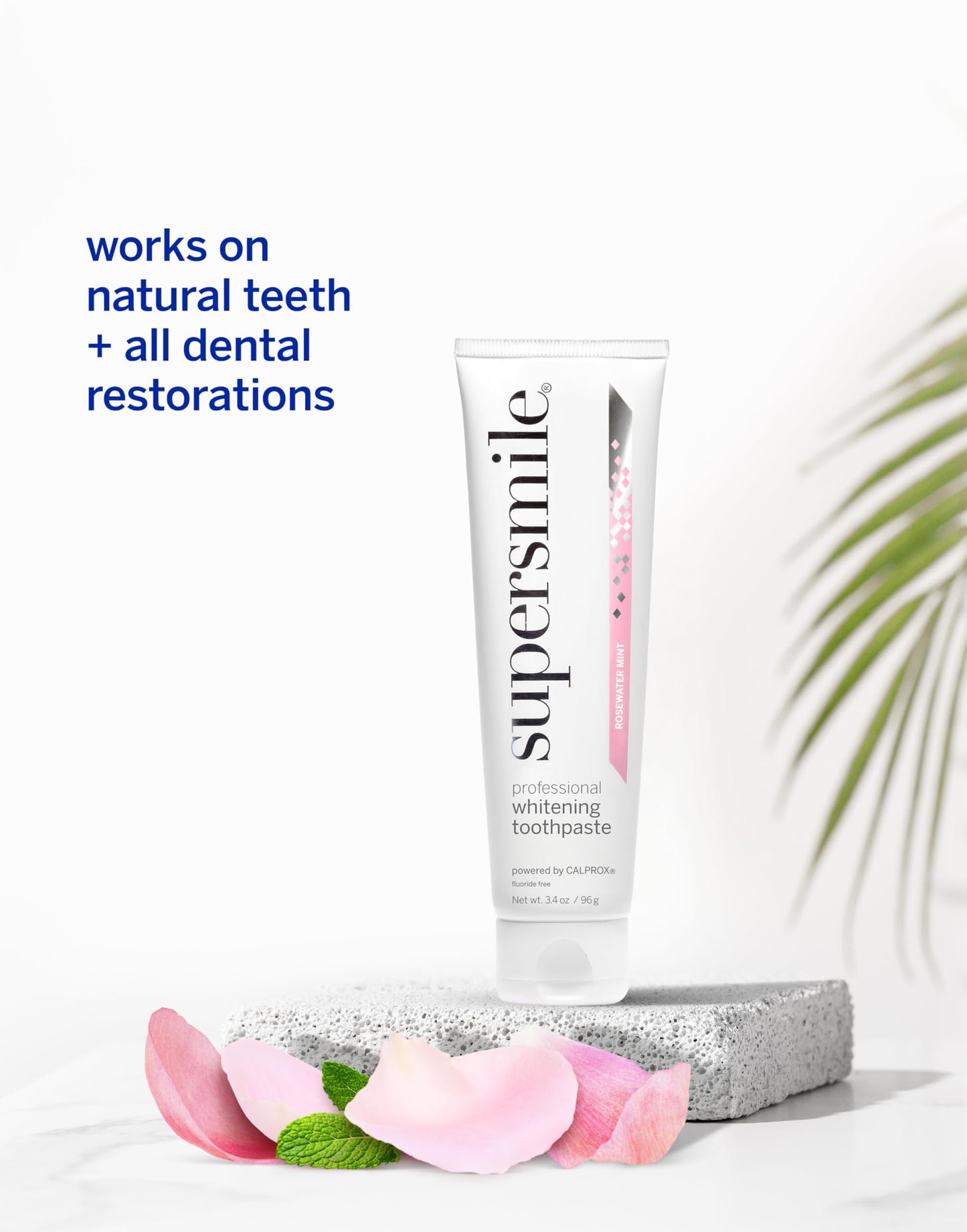 Rosewater Mint Fluoride Free Whitening Toothpaste