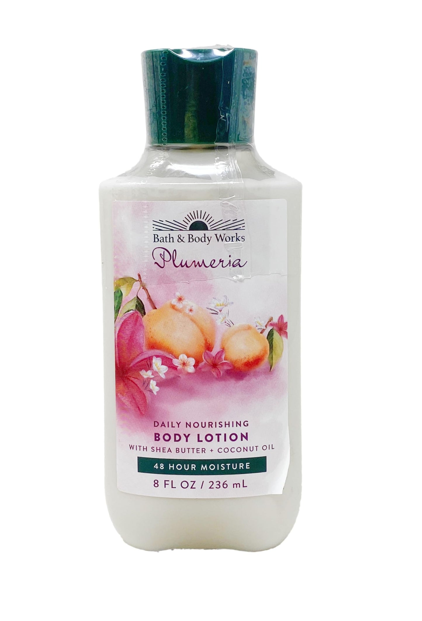 Bath & Body Works Body Lotion Pack of 2, 8oz Each (Plumeria)
