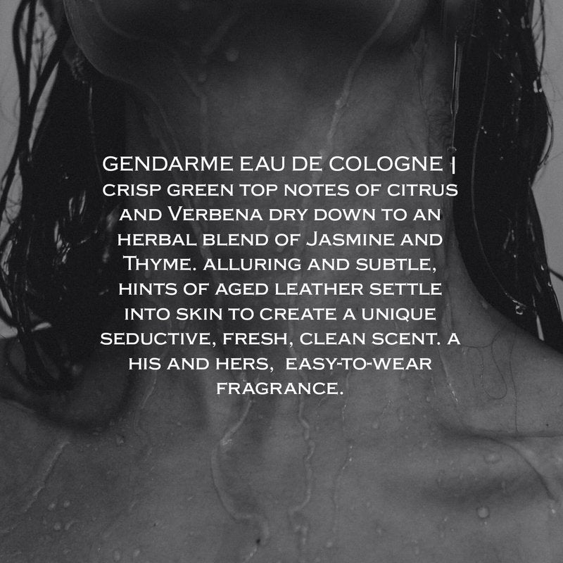 Gendarme EDC 2oz Glass Spray - Clean, Crisp, and Fresh Eau de Cologne