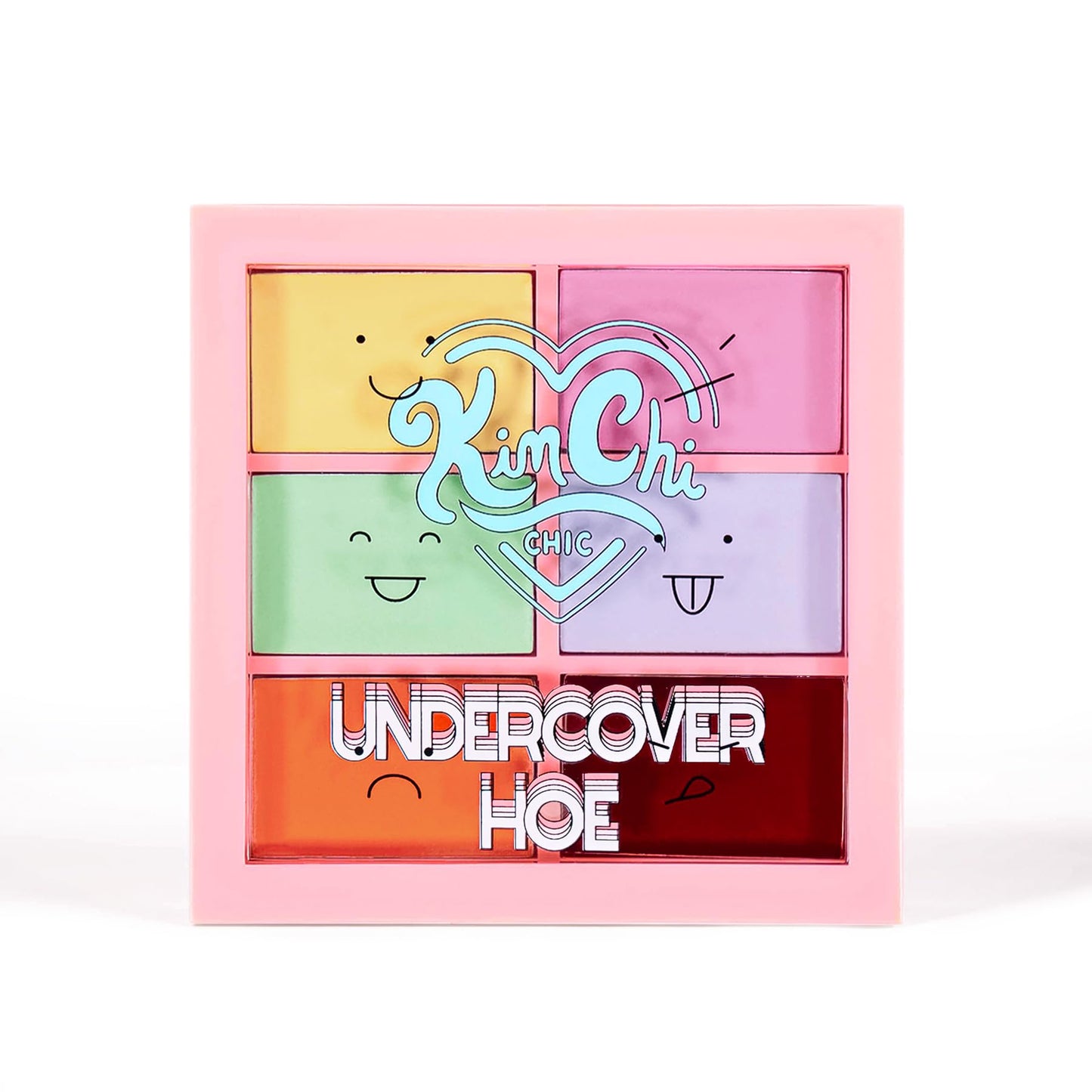 KimChiChic Beauty Undercover Hoe Corrector Palette - Full Coverage Concealer, Creamy, Long Wearing, Hides Dark Circles & Blemishes Cruelty Free, Universal 0.25 oz