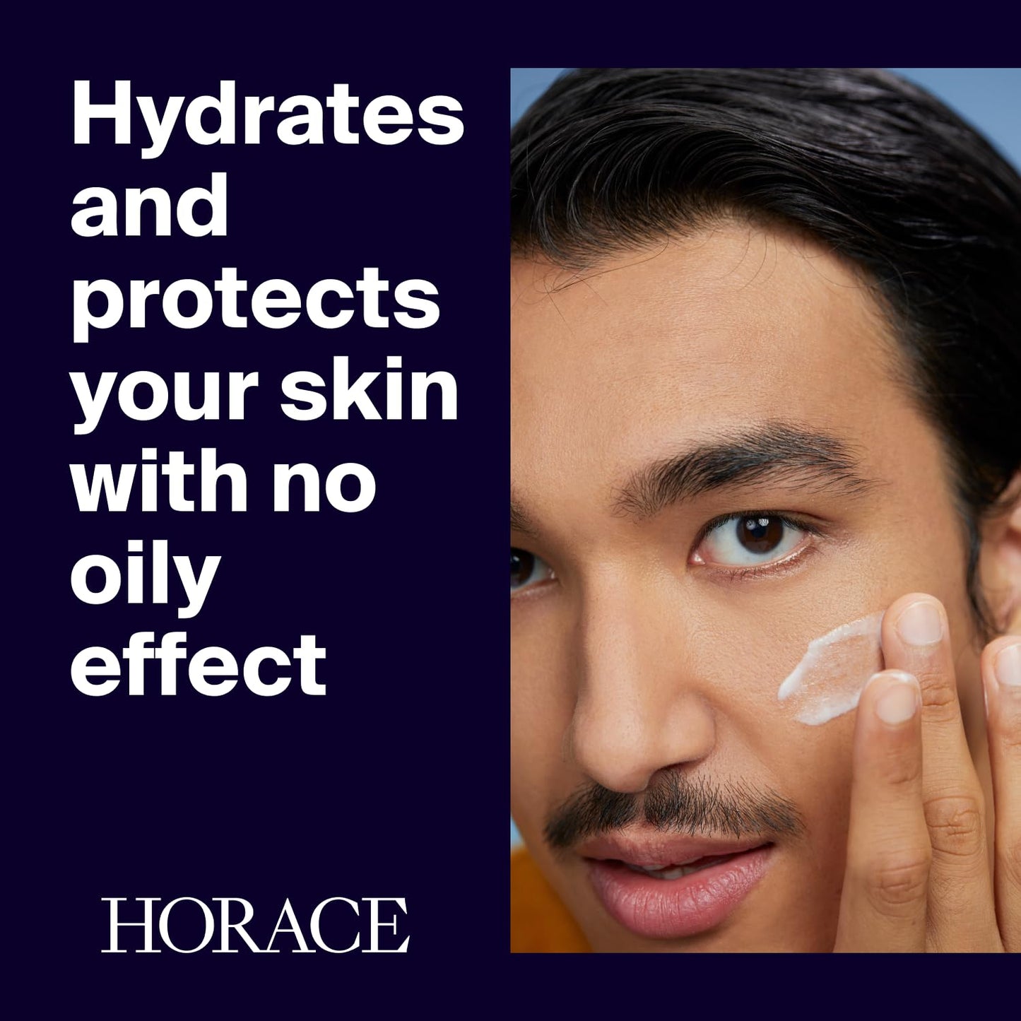 Mattifying Face Moisturizer for Men | 96.6% Natural Ingredients, No Silicones or Mineral Oils – Unscented, 75 ml