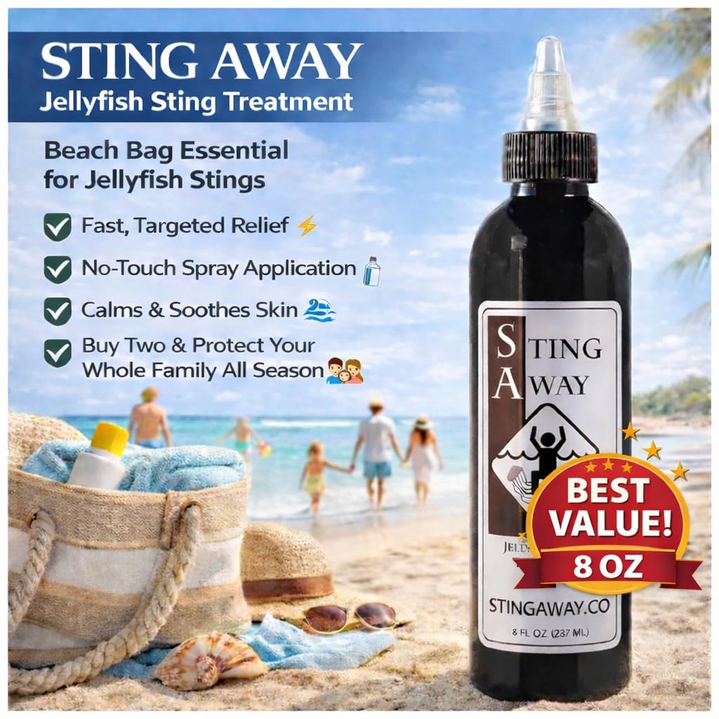 Sting Away - Jellyfish Sting Treatment (8 Ounce)