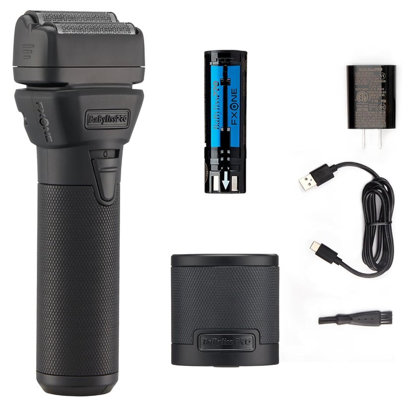 BaBylissPRO FXONE Double Foil Shaver - Interchangeable Battery for Precision Grooming