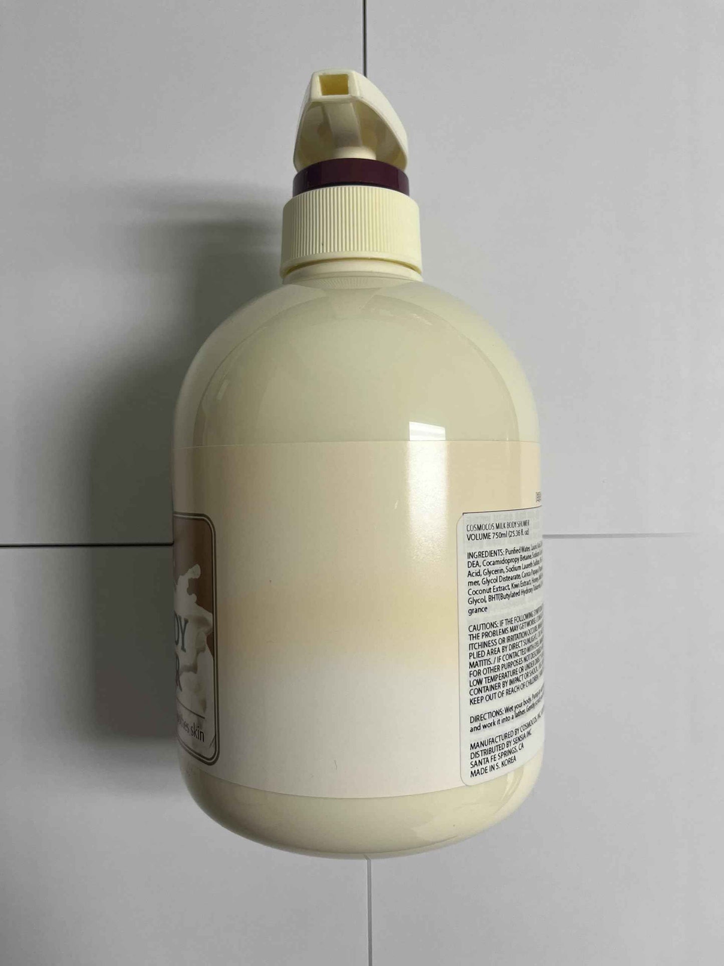 Cosmocow Somang Milk Body Wash Bdoy Shower 750 ml / 25.36 fl oz