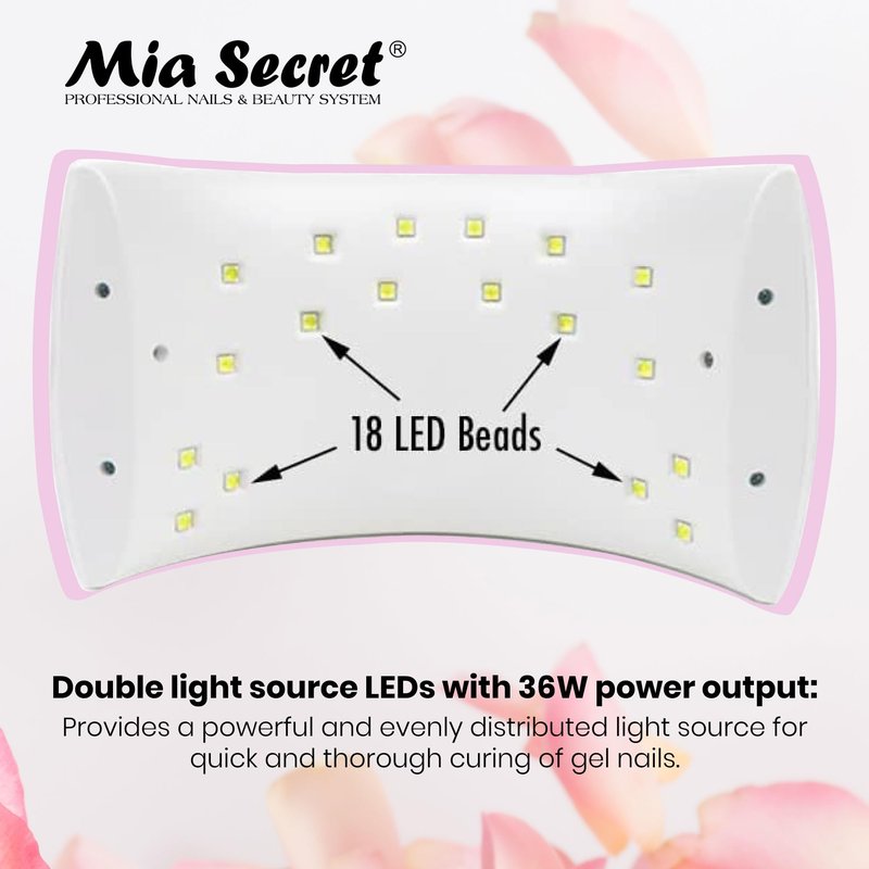 Mia Secret Arc UV LED Lamp Professional Nail System Dryer 36W