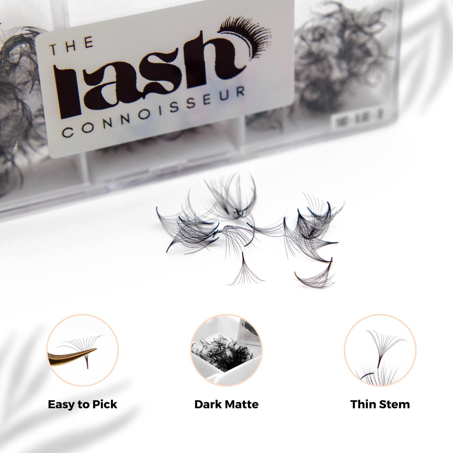16D - D Curl 750 Fans Mixed Promade Fans Lash Extensions | TLC Lash Supplies 4D to 16D Premade Fans 7 mm to 16 mm Mixed Length Thin Base Premade Fans Eyelash Extensions (16D - D Curl, 9-10-11 mm)