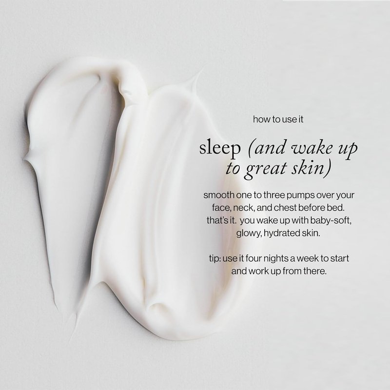 Goop Beauty Sleep Milk Serum - Intense Face Exfoliator with Glycolic Acid & Hyaluronic Acid | 1 fl oz for Smoother Skin