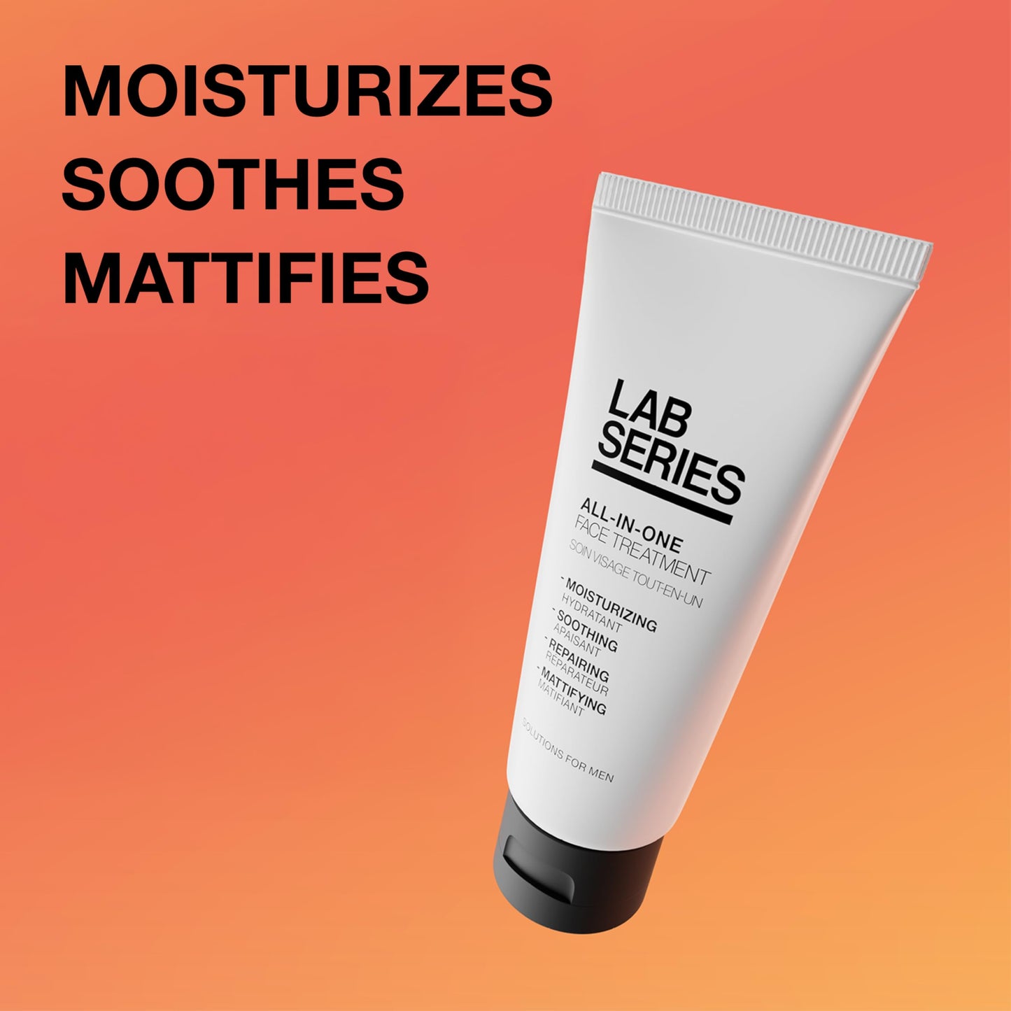 Lab Series Men's All-In-One Face Treatment - Hydrating Face Moisturizer for Fine Lines & Wrinkles- Anti-Aging Facial Lotion Skin Care for Men - With Hyaluronic Acid, 3.4 Fl Oz