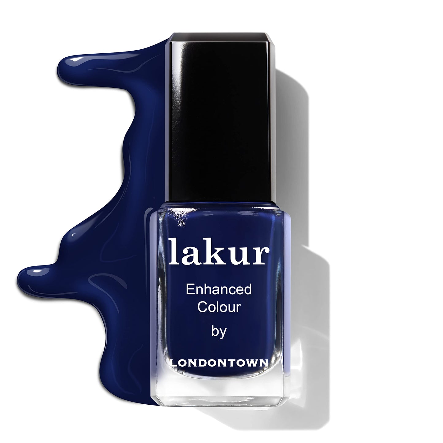 LONDONTOWN lakur Nail Polish, Blue Shades, Buckingham Blue