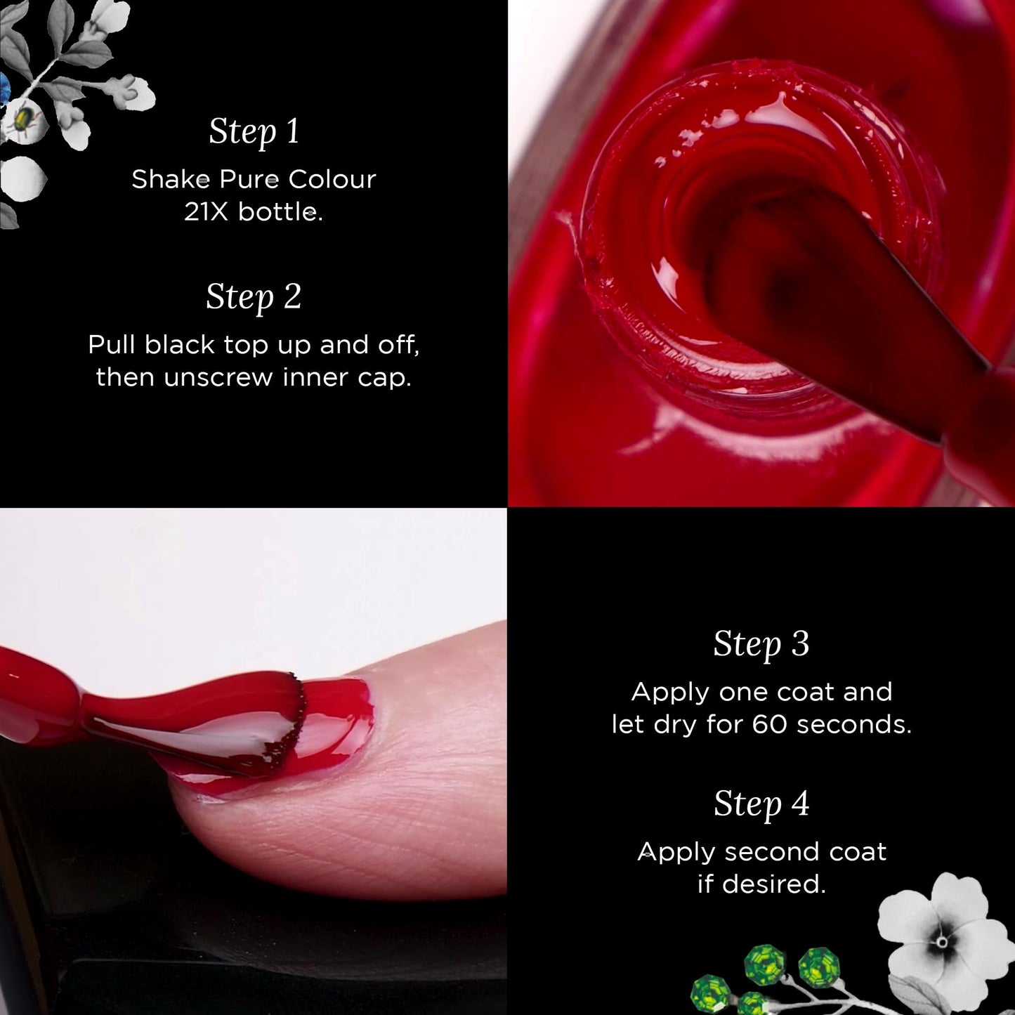 butter LONDON PC21X Nail Lacquer Polish - Fast-Drying, Long Lasting Color with Gel-Like Finish & Chip-Resistant Nail Lacquer Helps Protects & Strengthens Nails - Vegan & Cruelty-Free - Piece of Cake