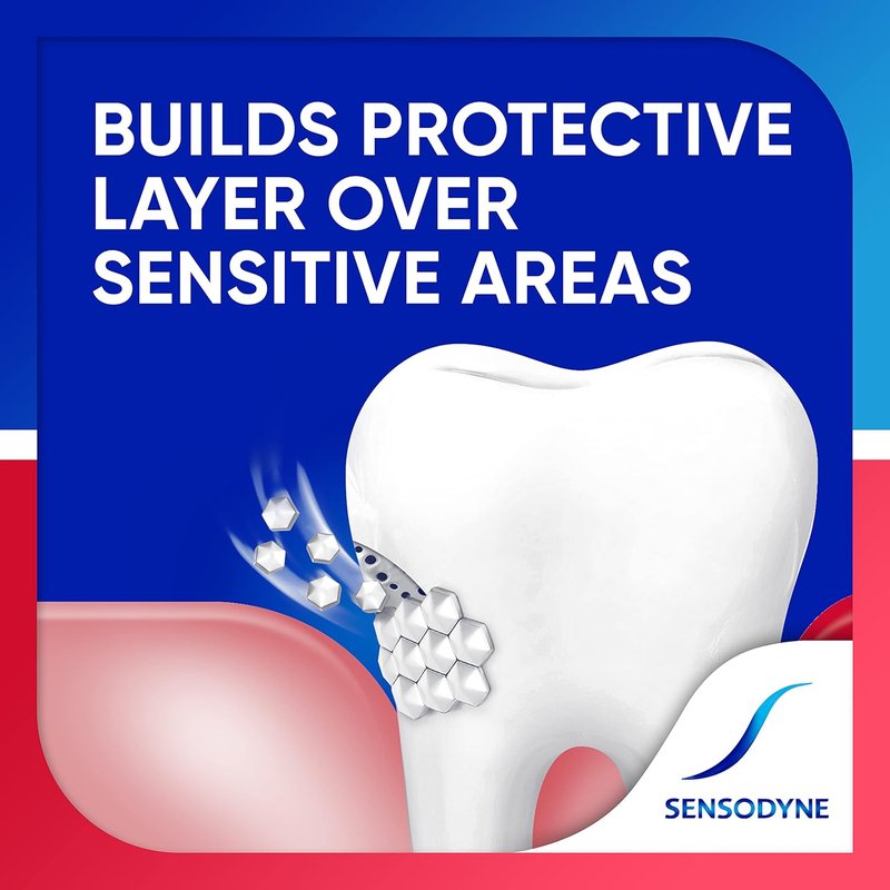 Sensodyne Sensitive Toothpaste for Gingivitis - Gentle Care for Sensitive Teeth | 3.4 oz (Pack of 4)