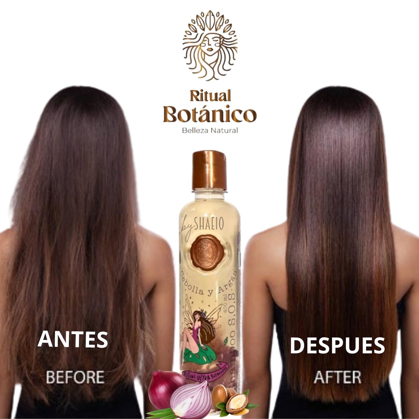Onion Shampoo for Hair Growth | Ultra-Repairing Argan & Onion Formula - 400ML