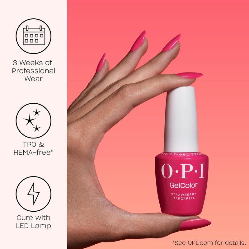 OPI GelColor Tiramisu for Two | Opaque Soft Nude Brown Crème LED Cure Gel Nail Polish | Salon-Quality Shine, Long-Lasting Wear | Vegan & HEMA Free | 0.5 Fl Oz