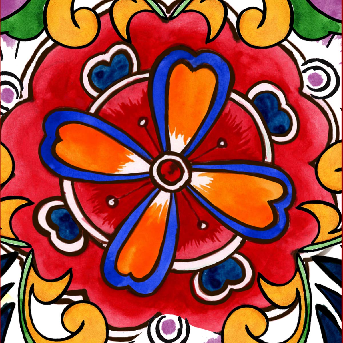 Prepara Single Taco Holder, Red