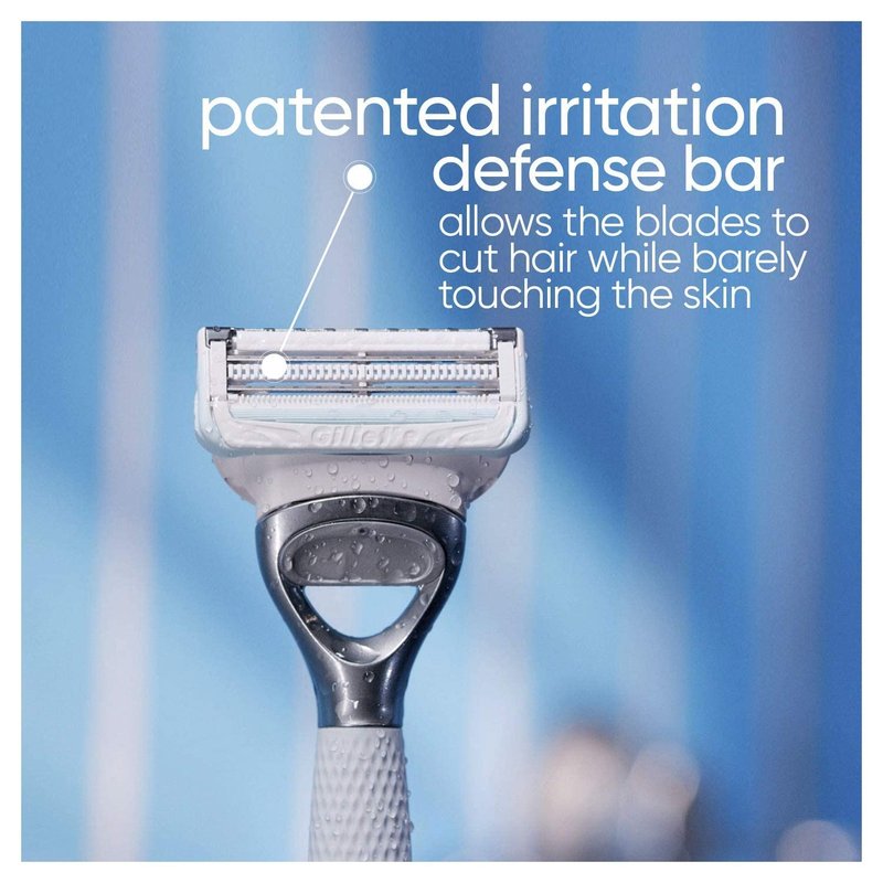 Gillette Venus Intimate Grooming Razors - Women's Bikini Trimmer with 6 Blade Refills | Smooth Shaving Experience