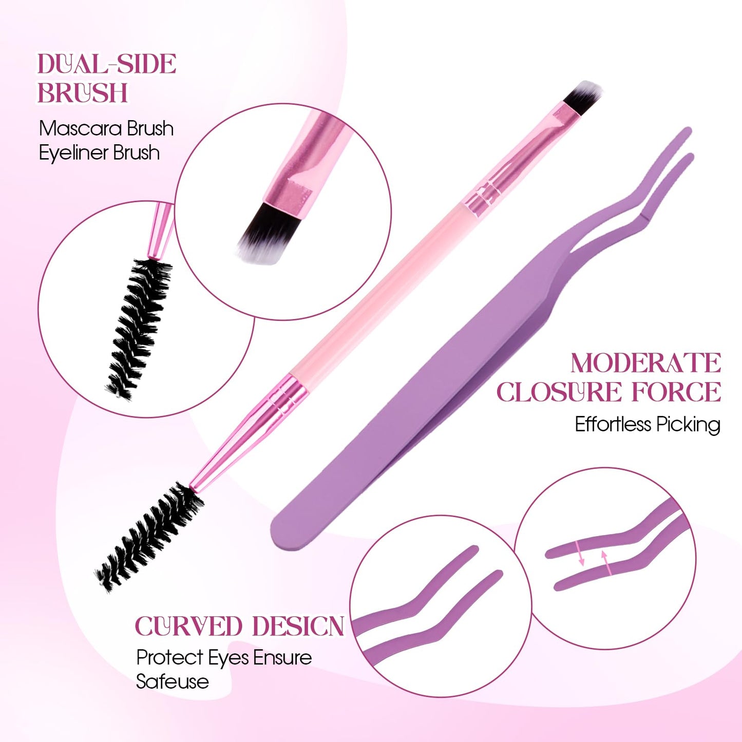 Wispy Lash Clusters Kit Packs: Wendy, 784Pcs, C3, C3, C9, C9, D Curl, 10-18mm Mixed, Natural, Volume, Soft, DIY Eyelash, Individual, Fake Lashes, Bulk Pack