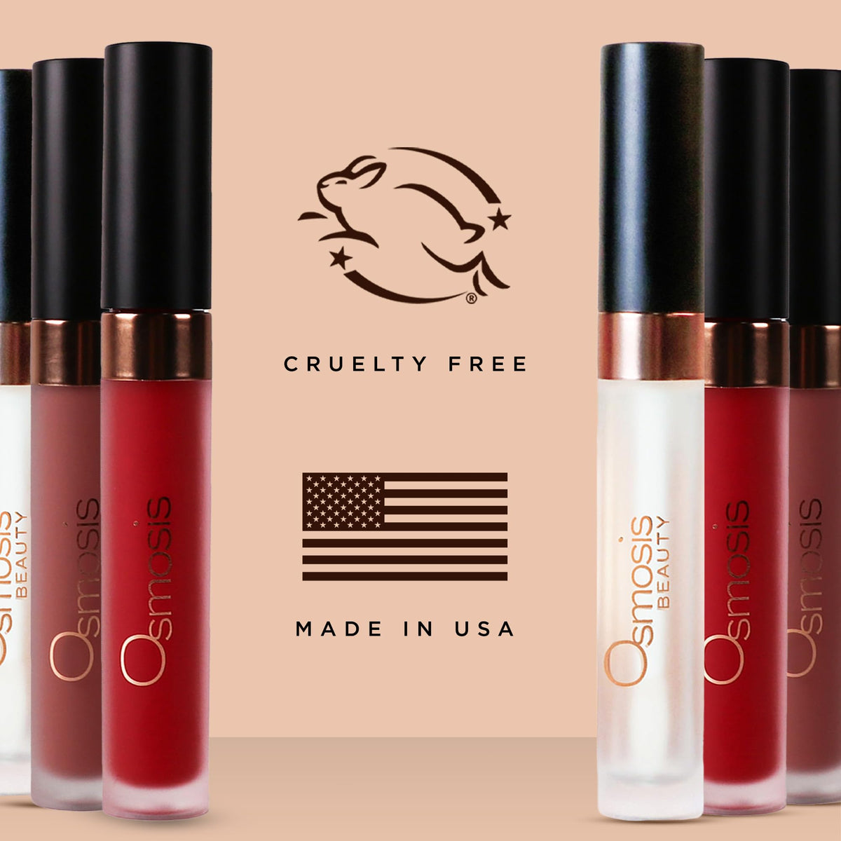 OSMOSIS Superfood Lip Oil, Tinted Lip Gloss & Plumper, Clear, 0.12 Oz