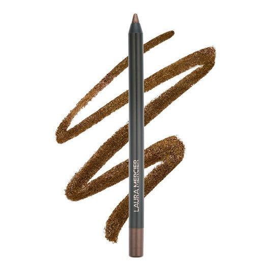 Laura Mercier Caviar Tightline Eyeliner: Long Lasting Color, Crease-proof, Waterproof, Gel-like Hydrating Formula, Perfect for Tightline, Lash Line + Waterline, Bronze