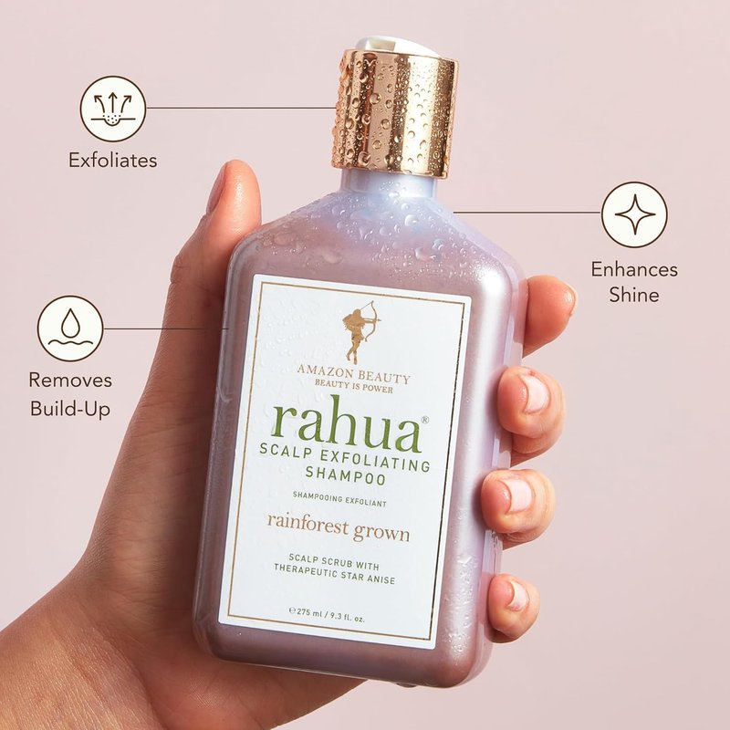 Rahua Scalp Exfoliating Shampoo - Vegan Botanical Formula with Star Anise & Organic Mango | 9.3 Fl Oz