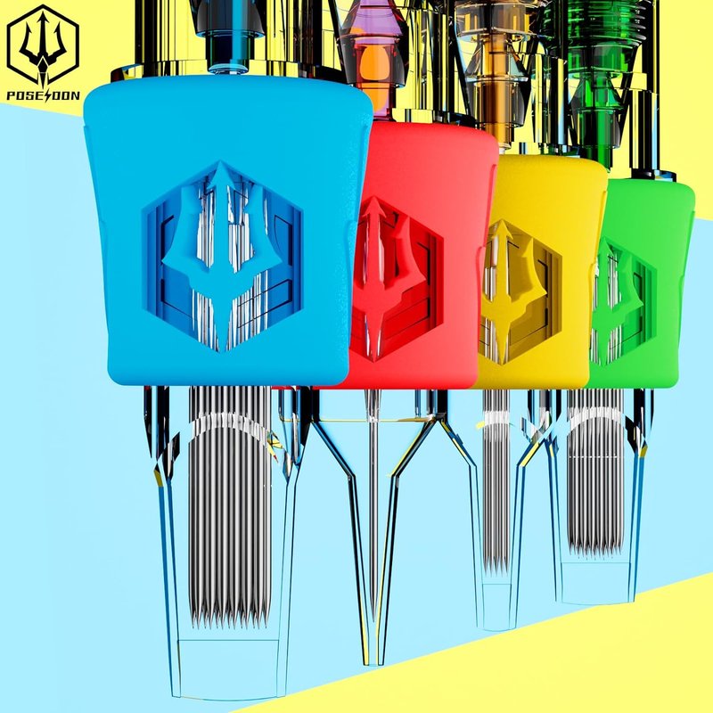 Tattoo Cartridge Needles - 50Pcs Assorted Sizes for Round Liner, Shader & Magnum | Disposable Membrane