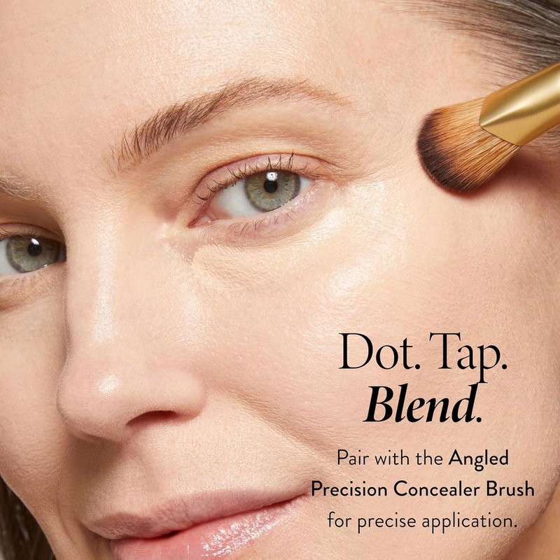 Ideal Fix Under Eye Concealer for Mature Skin - Full Coverage, Anti-Aging | 1 Porcelain - Hydrating & Crease-Free