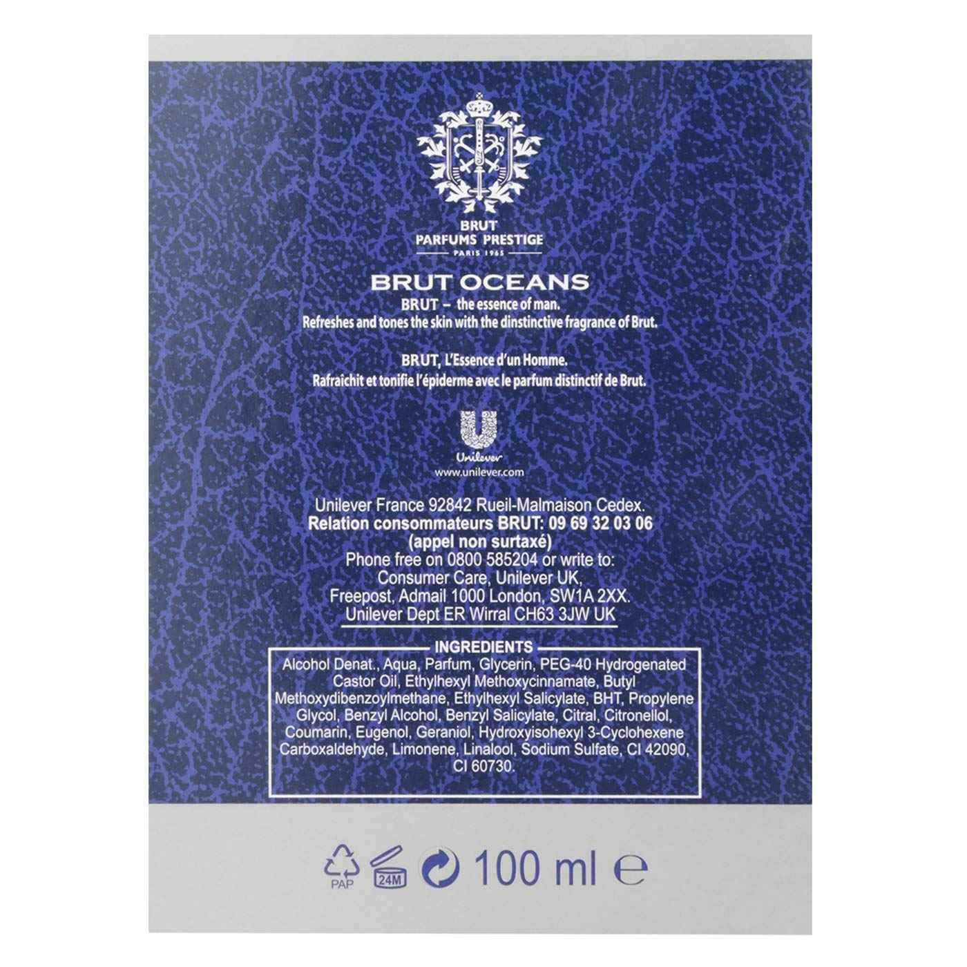 Brut Aftershave 100ml Oceans