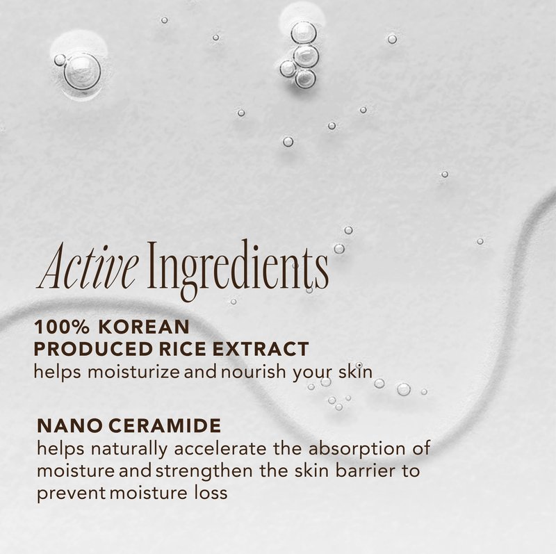 THE FACE SHOP Rice Ceramide Moisturizing Toner, Hydrating with Rice Water, Targets Dryness, Strengthens Skin Barrier, Lightweight, Korean Skin Care, 5.0 fl. oz.