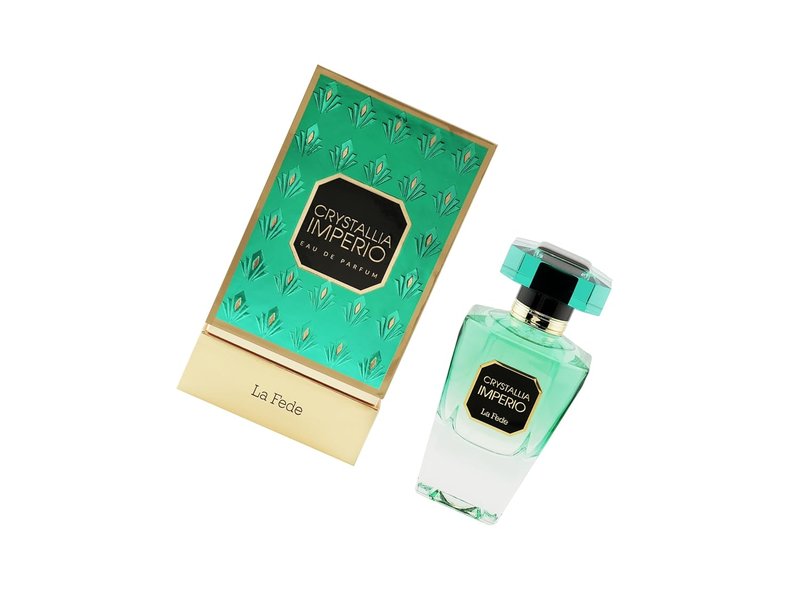 La Fede Crystallia Imperio Arabian Perfume for Women - Long Lasting 100ML Eau De Parfum Spray | Luxurious Fruity Scent for All Occasions