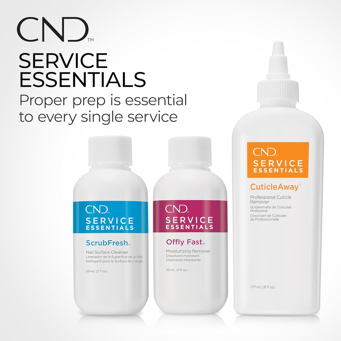 CND Offly Fast Nail Polish Remover - Moisturizing Formula, 7.5 fl oz