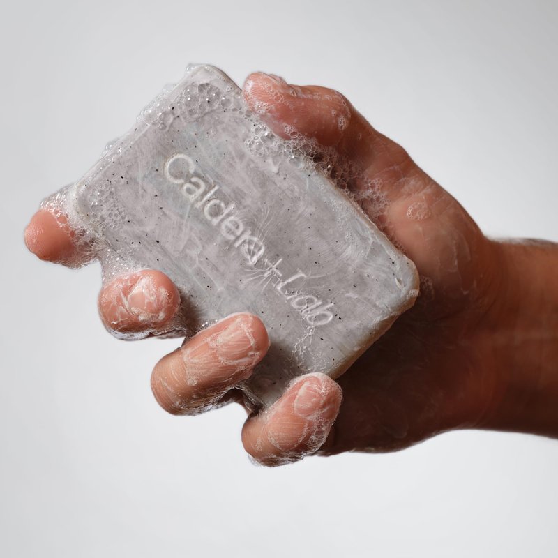 Caldera + Lab The Body Bar Exfoliating Soap– Certified, Vegan, Exfoliating and Organic Bar Soap with Antioxidant Botanicals