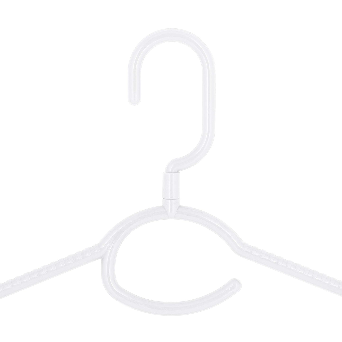 Laundry 360 Swivel Neck Hanger 5 Pack in White